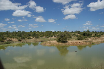 lake in the dessert of south africa