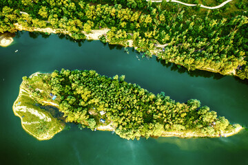 River in the meadows