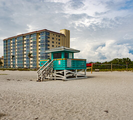 lifeguard hut Venice beach Florida