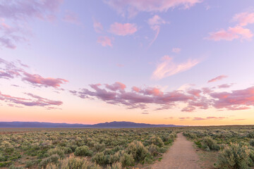 Obraz premium West Rim Trail, Taos Mesa