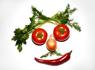 Funny vegetables