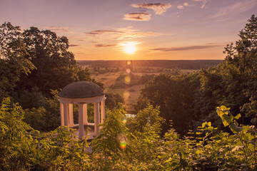 Old pavilion in Sednev.