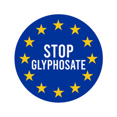 Stop glyphosate symbol in Europe	