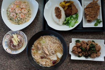 Chinese dinner feast