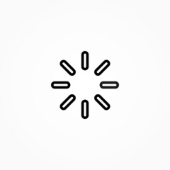 loading icon vector illustration