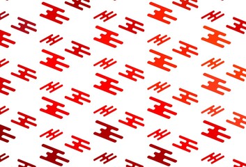 Light Red vector layout with flat lines.