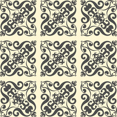 Background with victorian style. Lace or carved illustrations for frames and ethnic decorations