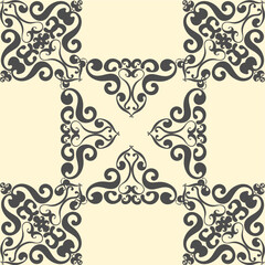 Background with victorian style. Lace or carved illustrations for frames and ethnic decorations