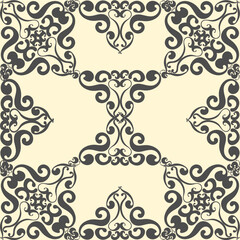 Background with victorian style. Lace or carved illustrations for frames and ethnic decorations