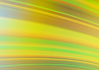 Light Green, Yellow vector bokeh and colorful pattern.