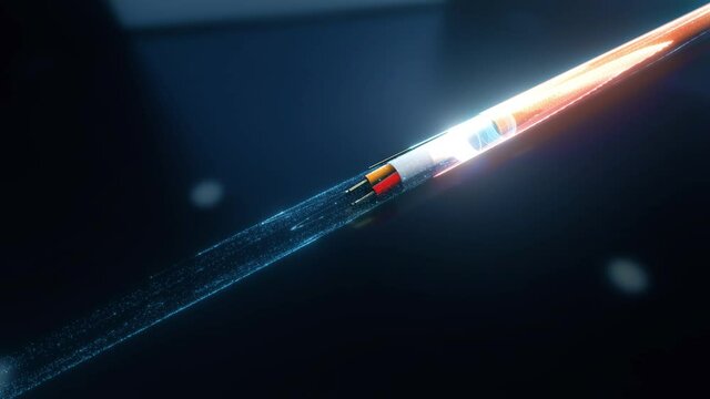 Fire Resistant Cable. High quality 4k footage