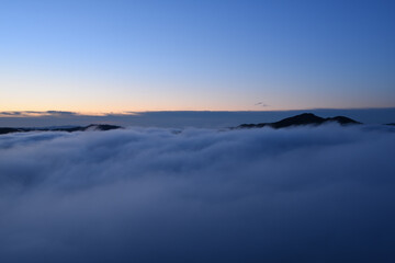 Sea of clouds in early morning