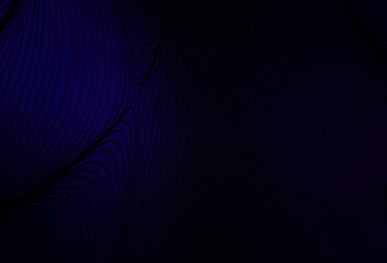 Dark BLUE vector pattern with wry lines.