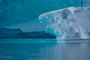 Broken iceberg in Disko Bay, Ilulissat, West Greenland