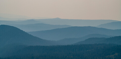 Lassen Volcanic National Park Mountain View