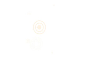 Light Red vector background with bubbles.