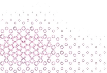 Light purple vector texture with disks.