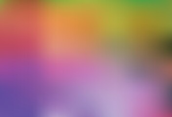 Light Pink, Yellow vector blurred pattern.