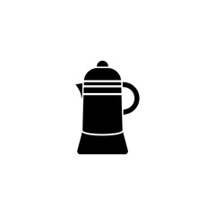 coffee kettle icon vector symbol