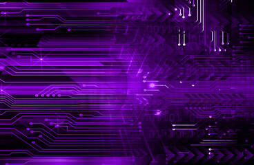 cyber circuit future technology concept background