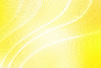 Light Yellow vector blurred template.