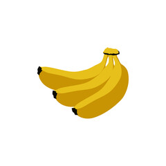 Banana icon design template vector isolated illustration