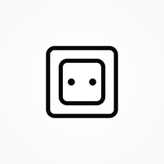 electrical outlet icon