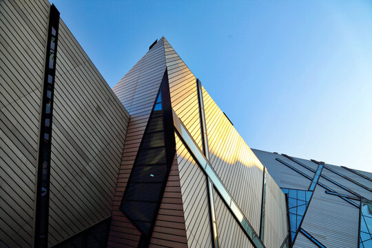 Toronto, Canada-June 5, 2017: Famous Royal Ontario Museum