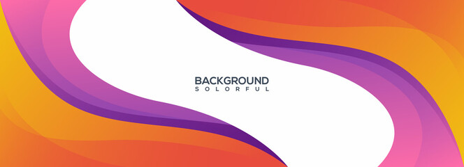 Background banner colorful abstract vector design