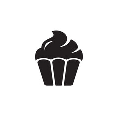 cupcake icon symbol sign vector