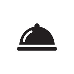 dish icon symbol sign vector