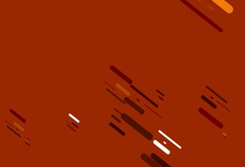 Light Red vector background with straight lines.