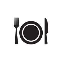 eat icon symbol sign vector