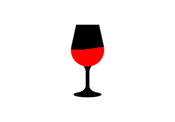 drink icons, Cocktail icon, drink sign and symbol vector design. Wine Icon in trendy flat style isolated on grey background.