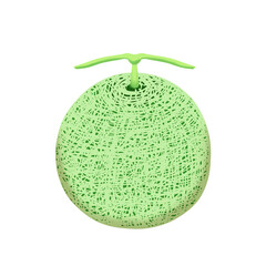 メロンのイラスト