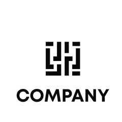 real estate building abstract architecture logo design vector sign