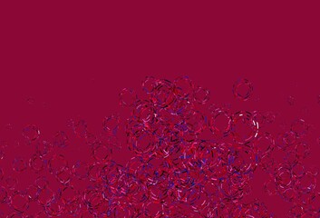 Light Blue, Red vector backdrop with dots.