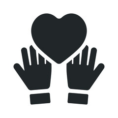 Charity Hand Icon