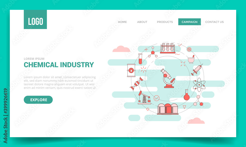 Poster smart city concept skyline building solar panel tree camera smartphone connection server with circle