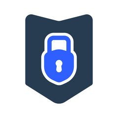 Secure lock icon