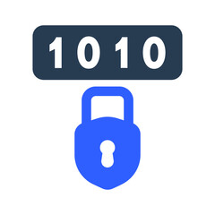 Data lock icon