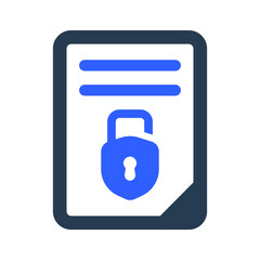 File unlock icon