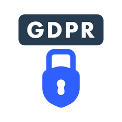 GDPR lock icon