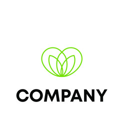 Lotus Heart logo design