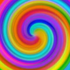 colorful abstract background in the form of a spiral