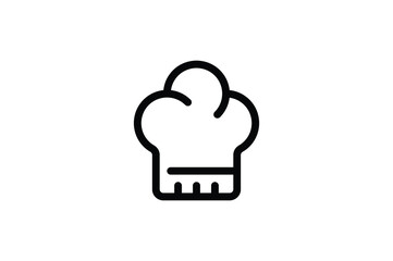 Kitchen Outline Icon - Cook Hat