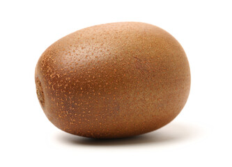 golden kiwi (Actinidia chinensis) on white background