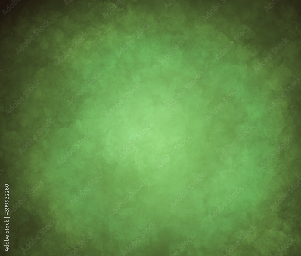 Canvas Prints green rich mottled simple background with shading at the edges