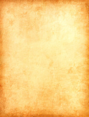 Old vintage yellowed and stained paper texture
