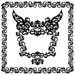 Bird railing for laser cutting